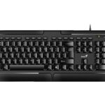 Tastatura Genius KB-118 cu fir,104 taste, negru