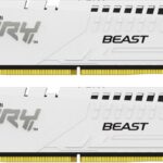 Memorie RAM Kingston DDR5 32GB 6800Mhz CL34 1.4V Fury Beast White XMP