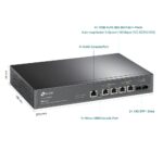 "JetStream™ 4-Port 10GBase-T and 2-Port 10GE SFP+ L2+ Managed Switch with 4-Port PoE++ PORT: 4× 10G PoE++ Ports, 2× 10G SFP+ Slots, RJ45/Micro-USB Console Port SPEC: 802.3bt/at/af, 200 W PoE Power, 1U 13-inch Rack-mountable Steel Case FEATURE: Integration with JetStream™ SDN Controller,Static - Image 4