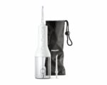 Irigator bucal PHILIPS Sonicare Cordless Power Flosser 3000 HX3826/31, Tehnologie QuadStream, Portabil, 2 moduri de curatare, 3 niveluri de intensitate , 2 x capete de curatare si 1 x husa trasport, Alb, L x A x I (mm) 92x134x247