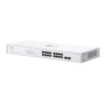 TP-LINK 16-Port Gigabit Smart Switch with 16× Gigabit RJ45 ports and 2× Gigabit SFP slots, Interfata:  16× 10/100/1000 Mbps RJ45 Ports (Auto- Negotiation/Auto MDI/MDIX), Dimensiuni: 440×180×44 mm, Capacitate Switch: 36 Gbps, Packet Forwarding Rate: 26.78 Mpps - Image 2