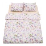 Lenjerie dubla 100% bumbac,4 piese, Alma
