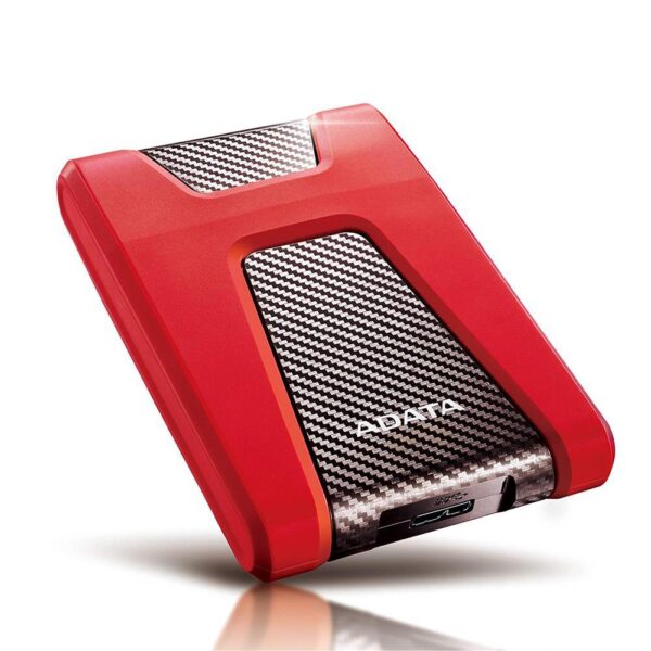 HDD Extern Adata HD650, 1TB, Rosu, USB 3.1