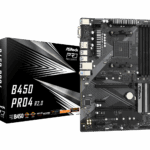 Placa de baza ASRock B450 Pro4 R2.0, Socket AM4, DDR4, ATX