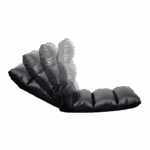 Scaun pliabil Trust GXT 718 Rayzee, greutate maxima suportata 125 lg, material piele, negru - Image 3