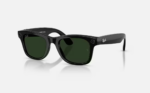 ORW4012 META WAYFARER High Bridge Fit - Shiny Black - Graphite Green Transitions® Gen 2 - Image 2