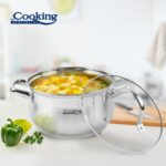 SEMIOALA INOX+CAPAC, 22 X 12.5 CM, 4.7 L, AMIRA, COOKING BY HEINNER - Image 4