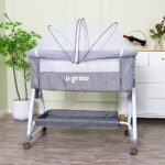 Patut 2 in 1 Co-Sleeper cu functie de leagan, U-Grow - Image 3