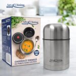 CASEROLA TERMICA CU PERETE DUBLU DIN INOX 500ML, ART OF DINING BY HEINNER - Image 4