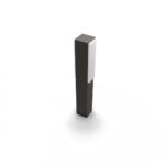 Stalp LED pentru iluminat exterior Philips Stratosphere, 2x4.5W (70W) ,1000 lm, lumina calda (2700K), dimabila, IP44, 420x76x60mm, Antracit - Image 2
