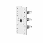 Suport de montaj pe stalp Hikvision DS-1275ZJ-SUS, material otel inoxidabil, dimensiuni: 127 mm × 46 mm × 250 mm, greutate: 1480 g