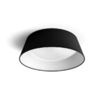 Plafoniera LED Philips Dawn CL258, 14W, 1100 lm, lumina calda (3000K) ,IP20, 34cm, Metal/Plastic, Negru