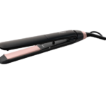 Placa de indreptat parul PHILIPS StraightCare Essential BHS378/00, 230 grade, Invelis ceramic, Keratina, Negru-Mov, L x A x I (mm) 54x346x90