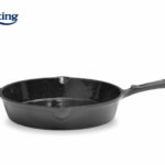 TIGAIE FONTA EMAILATA 26 x 5 CM, MARBLE GREY, COOKING BY HEINNER
