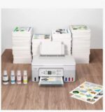 "Multifunctional inkjet color CISS Canon PIXMA G3470 White, dimensiune A4(Printare, Copiere, Scanare), viteza imprimare 11ipm alb-negru, 6ipm color,rezolutie printare 4800x1200 dpi, imprimare fara margini, alimentarehartie 100 coli, scanner CIS rezolutie 600x1200 dpi, copiere multipla 99copii - Image 2