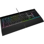 Tastatura Gaming CORSAIR K55 RGB PRO, RGB, USB, Negru - Image 2