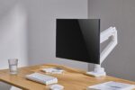 Suport monitor Serioux MM69-C012, compatibilitate  dimensiune ecran 17"-49", arc cu gaz, greutate maximă suportata: (per ecran): 2~20 kg, VESA: 75x75, 100x100, inclinare: +50°~-20°, pivotare: +90°~-90°, rotația ecranului: +180°~-180°, instalare: clemă, grommet,alb - Image 9
