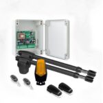 Kit automatizare poarta batanta Motorline LINCE 400 - 230V, 250 Kg/canat, 3 m/canat, 180 W(contine lampa)
