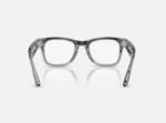 Ray-Ban Meta Wayfarer Gen 2 AI Glasses Shiny Transparent Grey/Sapphire Transitions RW4012 6840MF 53 - Image 6