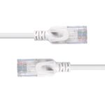 Cablu ultraslim internet Lindy, lungime 2m Cat.6A U/UTP LSZH, latime de banda suportata 500MHz, gri - Image 3