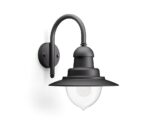 Aplica tip felinar pentru exterior Philips Raindrop, 1xE27, max 60W ,IP44, 381x300x428mm, Negru