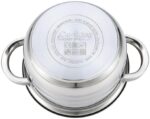 SEMIOALA INOX+CAPAC, 18X10.5 CM, 2.5 L, MYRA, COOKING  BY HEINNER  - Image 3