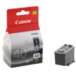 Cartus cerneala Canon PG-40, black, capacitate 16ml / 195 pagini, pentru Canon JX200, JX210, JX210P, JX500, JX510, Pixma IP1200, Pixma IP1300, Pixma IP1600, Pixma IP1700, Pixma IP1800, Pixma IP1900, Pixma IP2200, Pixma IP2500, Pixma IP2600, Pixma MP140, Pixma MP150, Pixma MP160, Pixma MP170, Pixma