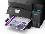 Multifunctional inkjet color Epson EcoTank CISS L6370, dimensiune A4 (Printare,Copiere, Scanare), printare borderless, viteza 35ppm alb-negru, 23ppm color, rezolutie 4800x1200 dpi, alimentare hartie 250 coli,ADF 30 coli, duplex automat ,scanner CIS rezolutie 1200x2400, consumabile: (black 8.5k - Image 5