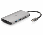 Hub USB DLINK DUB-M810, 8 porturi 3.0, gri