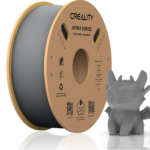 CREALITY HYPER PLA 3D Printer Filament, Grey, Temperatura printare: 200-220 grade celsius, Diametru filament: 1.75mm, Tensile strength: 52.99MPa, Bending strenght:92.38Mpa Dimensiuni rola filament: Diametru 200mm, inaltime 70mm, gaura centrala 56mm, viteza printare: pana la 600mm/s,