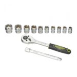 HEINNER SET 12 PIESE 3/8"+ext. CR-V - Image 2