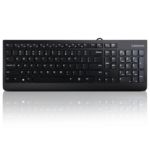 Lenovo 300 USB Combo Keyboard & Mouse, Senzor mouse: Optic, Rezolutie (dpi): 1600 dpi, Tipul conexiunii: USB, Lungime/Tip cablu: 1.80m, Culoare: Negru, Dimensiune: Mouse - 34 mm (1,33 inchi), tastatură - 20 mm x Mouse - 63 mm (2,44 inchi), tastatură - 424 mm x Mouse - 111 mm (4,37 - Image 7