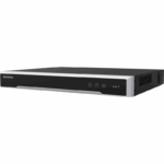 NVR Hikvision 16 canale DS-7616NI-M2, 2-ch@32 MP (30 fps)+2-ch@ 8MP(30fps）/10-ch@8 MP (30 fps)/20-ch@4 MP (30 fps)/40-ch@1080p (30 fps), iesiri: HDMI/VGA, BNC, H.265+/H.265/H.264+/H.264, 2x SATA max 16TB, alimentare: 12 VDC, 3.33 A, dimensiuni: 385 × 315× 52 mm, greutate: 3kg.