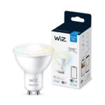 Bec LED inteligent WiZ Connected Whites, Wi-Fi, GU10, 4.9W (50W), 345lm, lumina alba (2700-6500K), compatibil Google Assistant/Alexa/Siri - Image 3