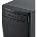 Sistem Desktop PC Horizon Intel Core i3-13100 TRAY 3.4 GHz FCLGA1700, Placa de baza Asus Prime H610M-R LGA1700 2x DDR4 1x VGA 1x HDMI 4x SATA III, Memorie RAM 8GB 2666MHz, SSD 512GB, Carcasa SERIOUX Basic Mid Tower ATX 2x USB - Image 2