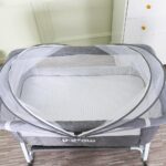 Patut 2 in 1 Co-Sleeper cu functie de leagan, U-Grow - Image 4