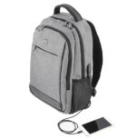 Rucsac laptop Tellur USB 15.6" Gri - Image 2
