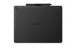 Tableta grafica Intuos M Black, fara Bluetooth, dimensiune 264x200x8.8mm, suprafata activa 216x135mm, rezolutie 2540 lpi, nivele de presiune 4096, fara multi touch, compatibilitate Windows 7, macOS X 10.11, Android 6, Chrome OS 87 sau variante mai noi