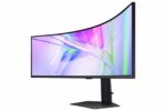 Monitor Samsung 49" LS49C950UAUXEN, Curvature: 1000R, Diagonal (inch): 49, Diagonal (cm): 124.5, Aspect ratio: 32:9, Panel: VA, Resolution: 5120x1440, Refresh Rate: 120Hz, Response time GtG: 5ms, Brightness (max): 350 cd/m², Contrast (static) : 3000:1, Viewing angle: 178°/178°, Colours: 1.07B - Image 6
