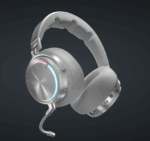 Casti Gaming Head-band CORSAIR VIRTUOSO MAX WIRELESS, Fara Fir, noise-canceling, Argintiu - Image 3