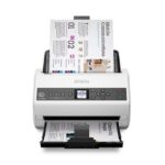 Scanner Epson DS-730N, dimensiune A4, tip sheetfed, viteza scanare: 40 ppm alb-negru si color, rezolutie optica 1200dpi, ADF Single Pass 100 pagini, duplex, Scan to Email, Scan to FTP, Scan to Web folders, Scan to Network folders, software: Epson Device Admin, Epson Document Capture (Mac only)