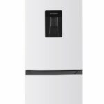 Combina frigorifica HEINNER HC-HM260INVWDD, No Frost, 260 l, Clasa D, Dozator apa, Compresor inverter, Alb
