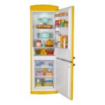 Combina frigorifica FRAM FC-VRR341YLE++, 340 l, Clasa E, Galben - Image 4