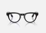 RayBan Meta HEADLINER LowBridgeFit Shinny Black - Sapphire Transitions® Gen2 - Image 3