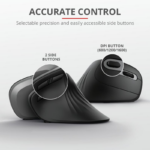 Mouse Wireless Trust Verro, 1600 dpi, Multicolor - Image 4