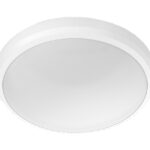 Plafoniera LED pentru exterior Philips Doris, 6W, 600 lm, luminacalda(2700K), IP54, 22 cm, Alb