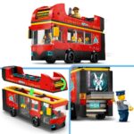 AUTOBUZ TURISTIC ROSU CU ETAJ LEGO 60407 - Image 7