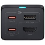 Incarcator Retea GaN5 Pro QC 67W, negru - Image 2