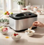 Aparat de făcut înghețată HEINNER SweetFreeze HICM-DW154SSBK - Image 6