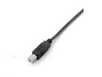 EQUIP 128860 USB 2.0 Type A to Type B Cable, 1.8m , Black, 16x15x1800mm - Image 3